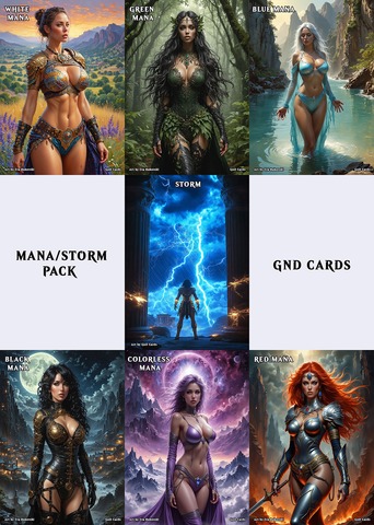 Value Pack of Storm-Mana Counters #4
